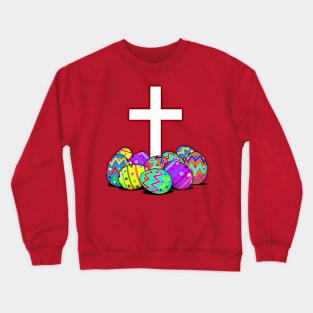 Happy Easter Eggs Crewneck Sweatshirt